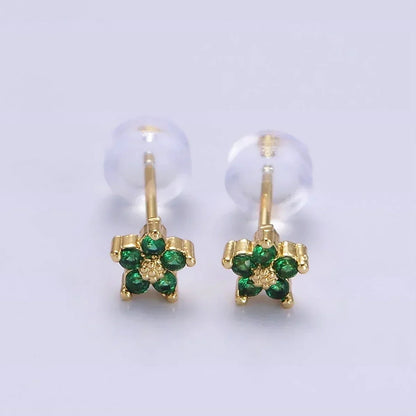 Dainty Flower Stud Earrings
