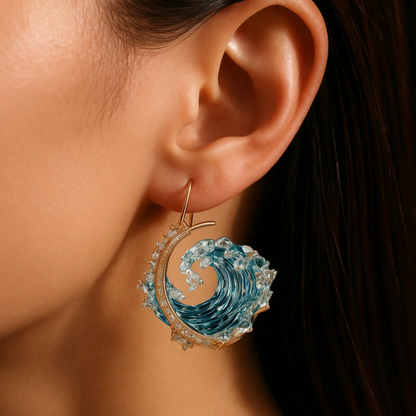 Ocean's Oath Earrings | Sustainable Ocean-Inspired Jewelry