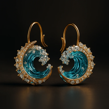 Ocean's Oath Earrings | Sustainable Ocean-Inspired Jewelry