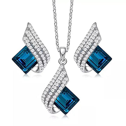 Brienne Solazure Jewelry Set | White Gold
