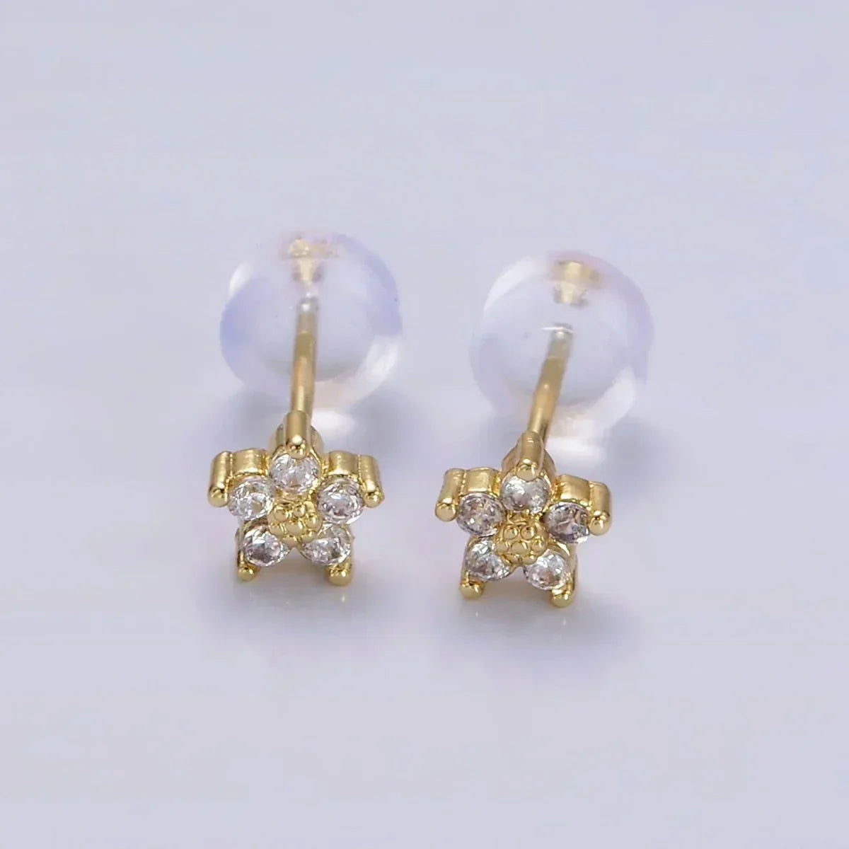 Dainty Flower Stud Earrings