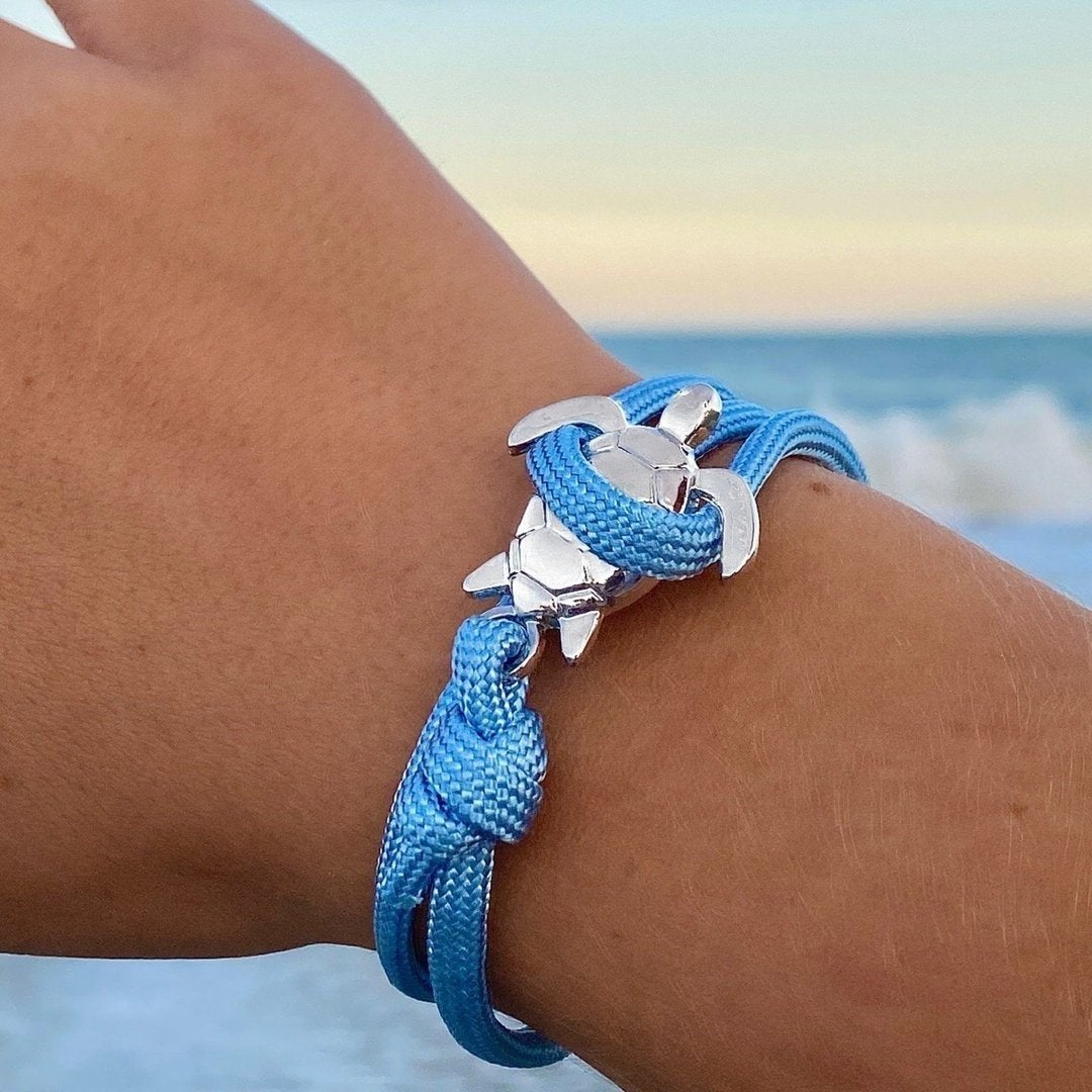 Handmade Sea Turtle Bracelet | Sustainable Ocean-Inspired Jewelry