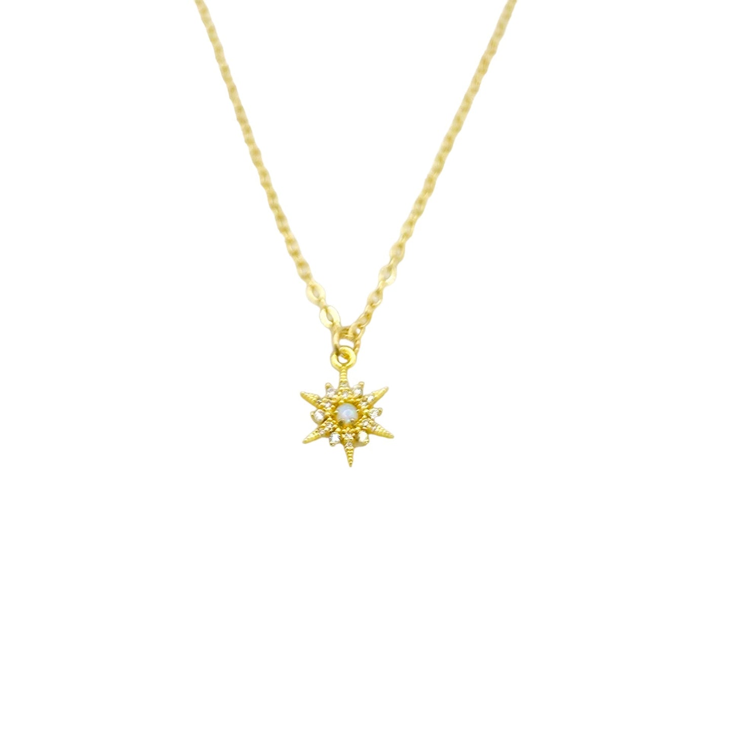 Stellina Opal Star Necklace