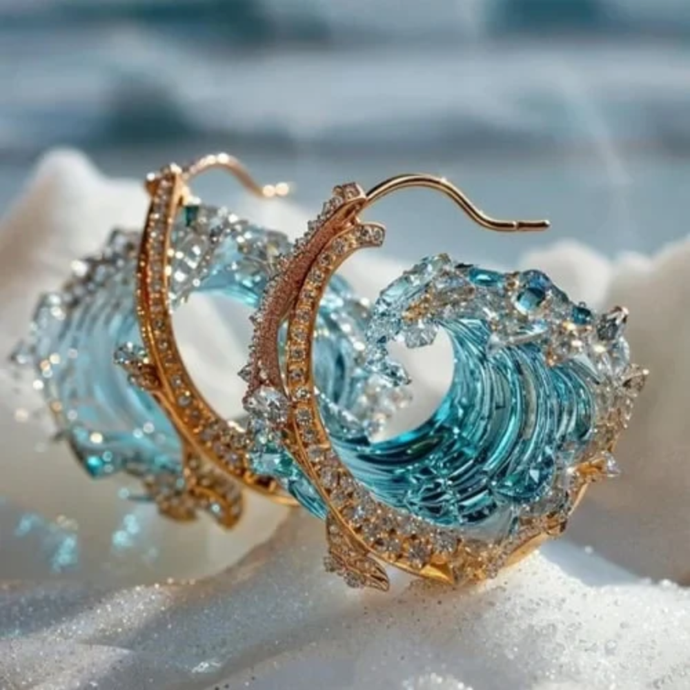 Ocean's Oath Earrings | Sustainable Ocean-Inspired Jewelry