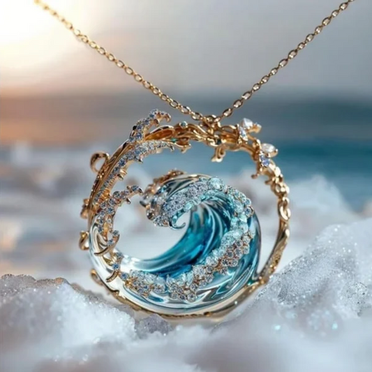 Ocean's Oath Necklace | Sustainable Ocean-Inspired Jewelry