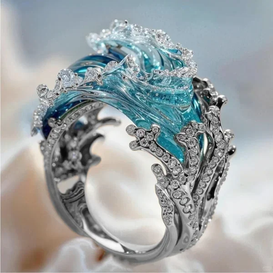 Ocean's Oath Ring | Sustainable Ocean-Inspired Jewelry